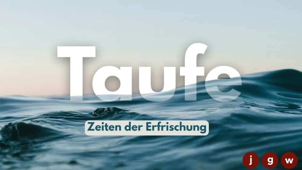 Taufe - Zeiten der Erfrischung Image