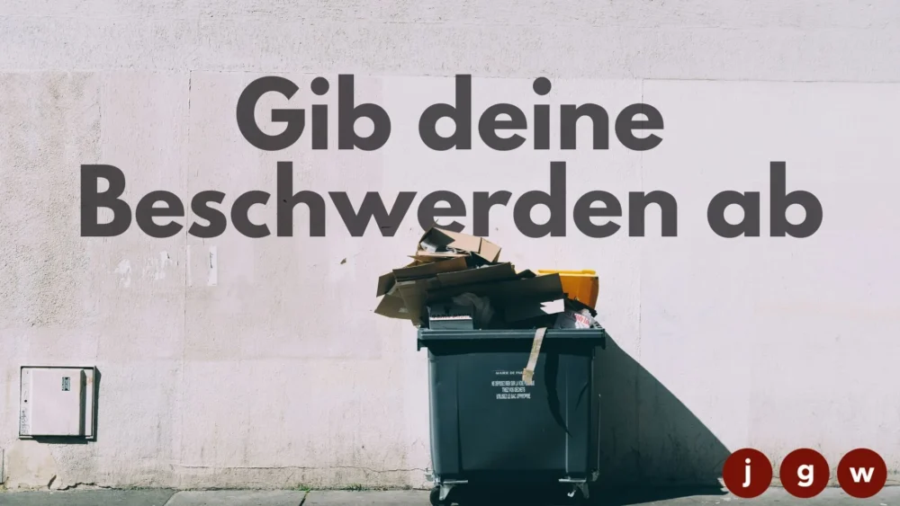 Gib deine Beschwerden ab Image