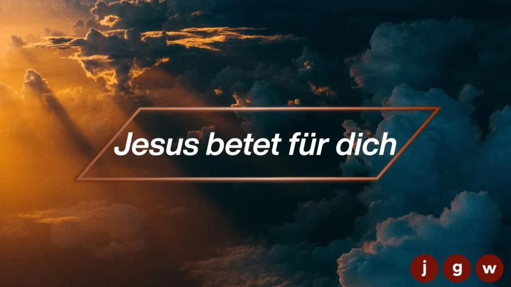 Jesus betet für dich Image